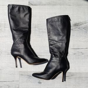 Jimmy Choo Black Boots Tall